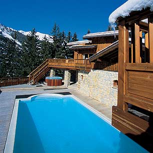 Ski Lodge Aurore ~ Meribel Villa In French Alps Photo