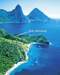 Jade Mountain Hotel/Resort In St Lucia Photo